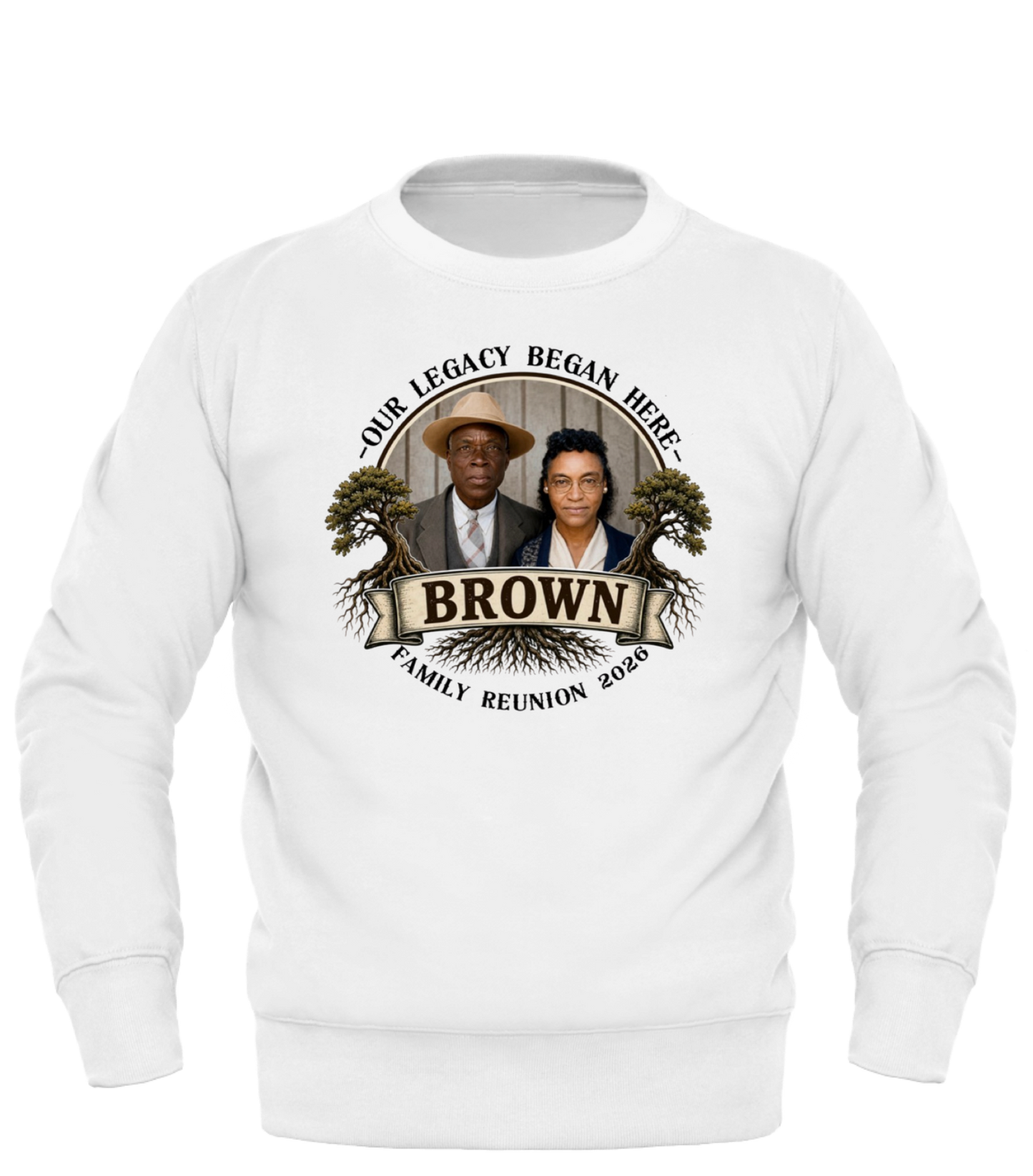 Brown Family Sweatshirt