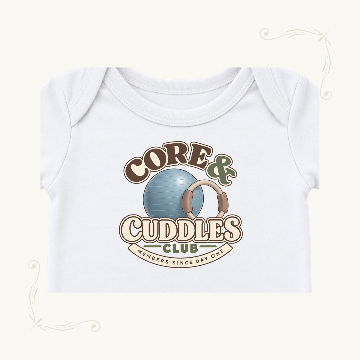 Core & Cuddles Club Baby Bodysuit