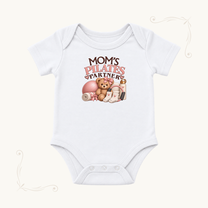 Mom’s Pilates Partner Baby Bodysuit