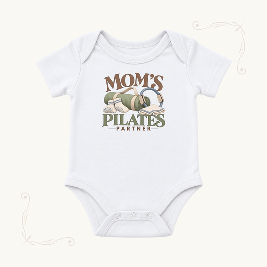 Mom’s Pilates Partner Baby Bodysuit
