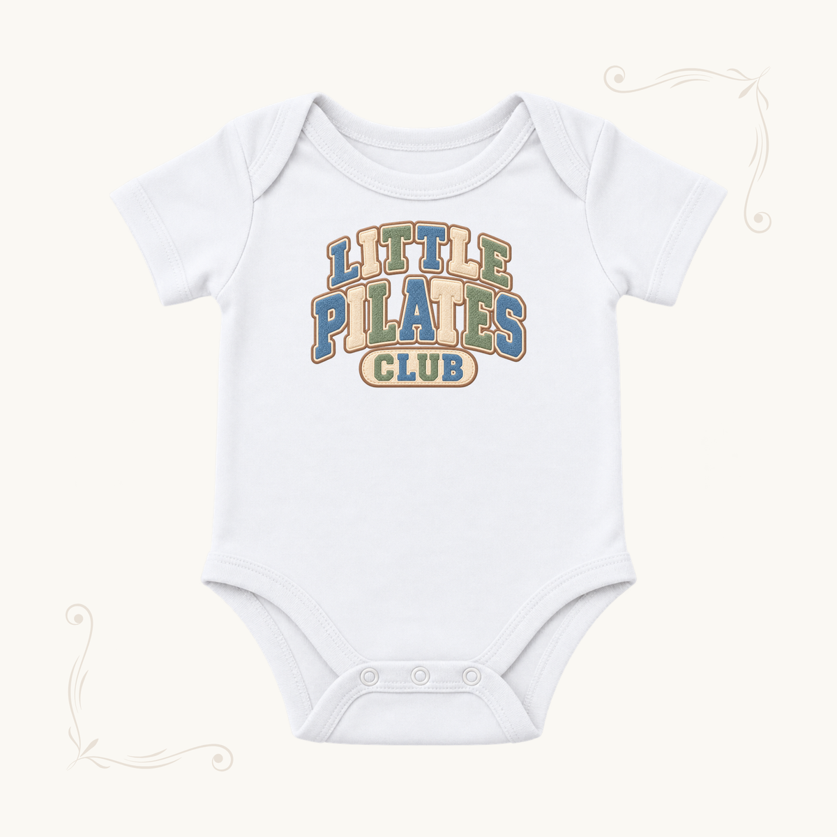 Pilates Baby Statements Baby Bodysuit