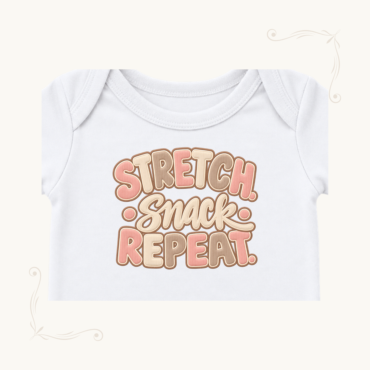 Pilates Baby Statements Baby Bodysuit