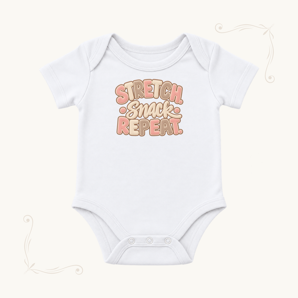 Pilates Baby Statements Baby Bodysuit