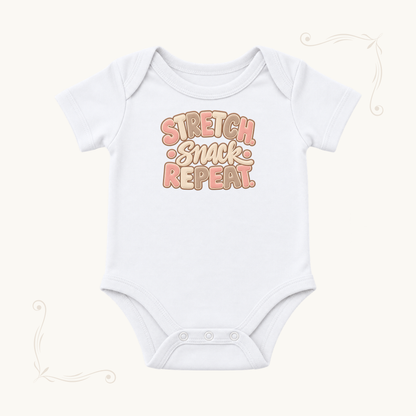 Pilates Baby Statements Baby Bodysuit