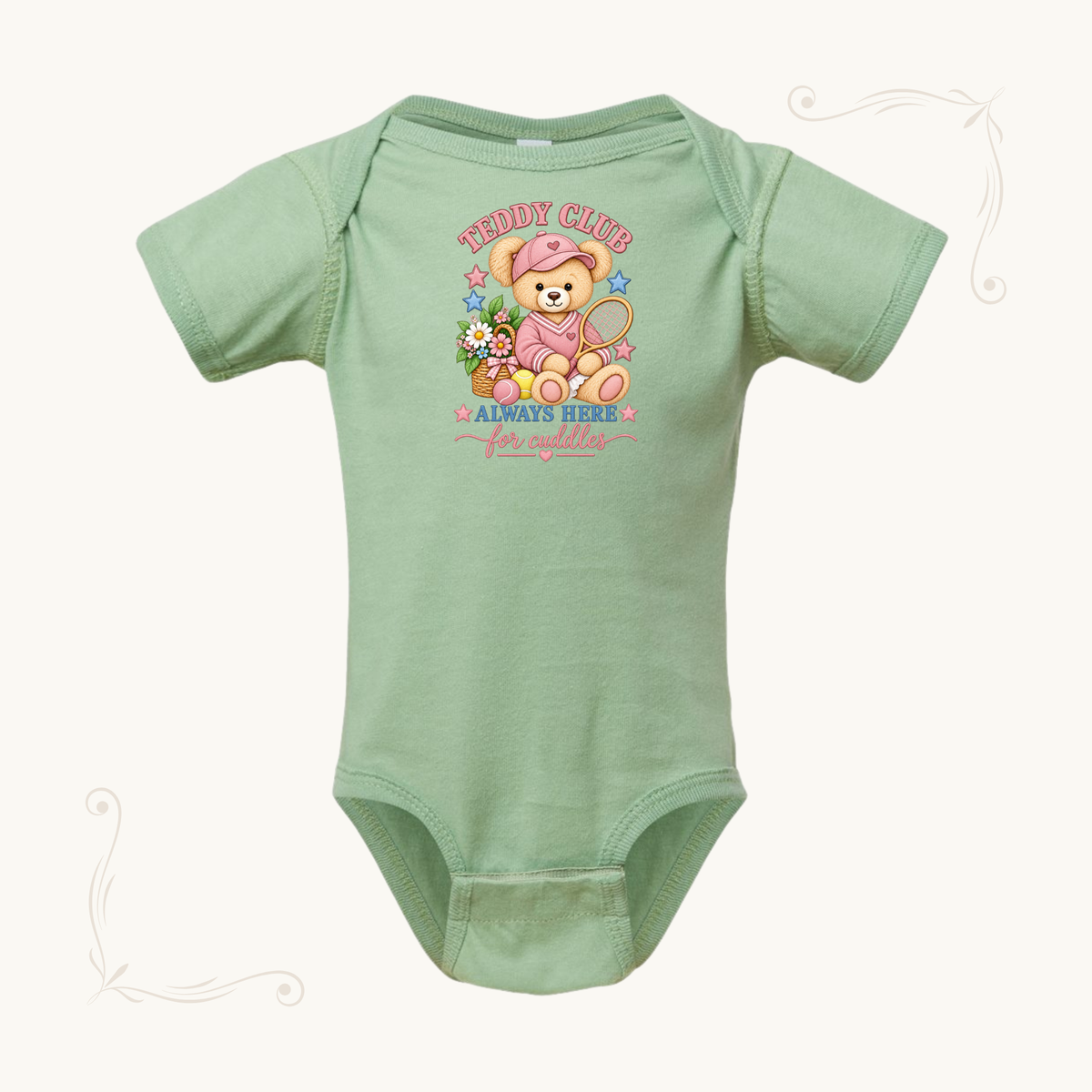 Always Here for Cuddles Baby Bodysuit