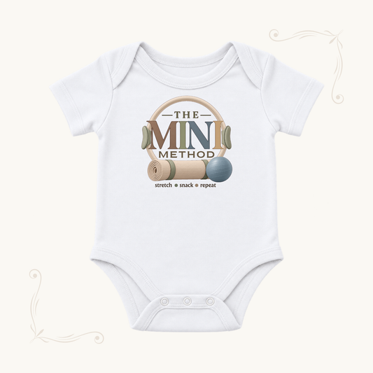 The Mini Method Baby Bodysuit